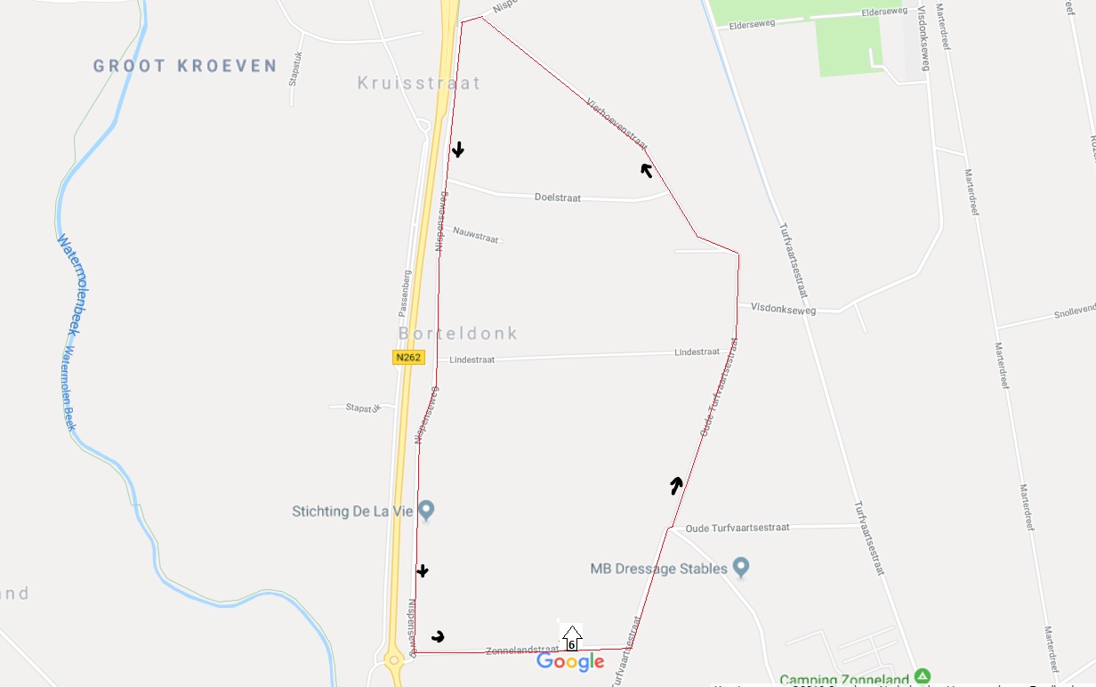 parcours Ronde van Borteldonk